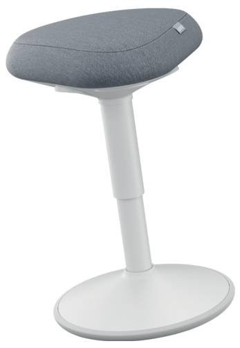 Leitz Active Sit Stand Stool Ergonomic Comfort Light Grey 3