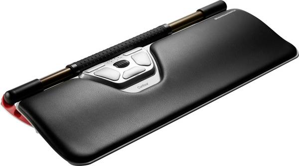 Contour Design RollerMouse RED Plus Thin Client  myš, prenos USB, 6 tlačidlo, 2800 dpi, čierna, strieborná