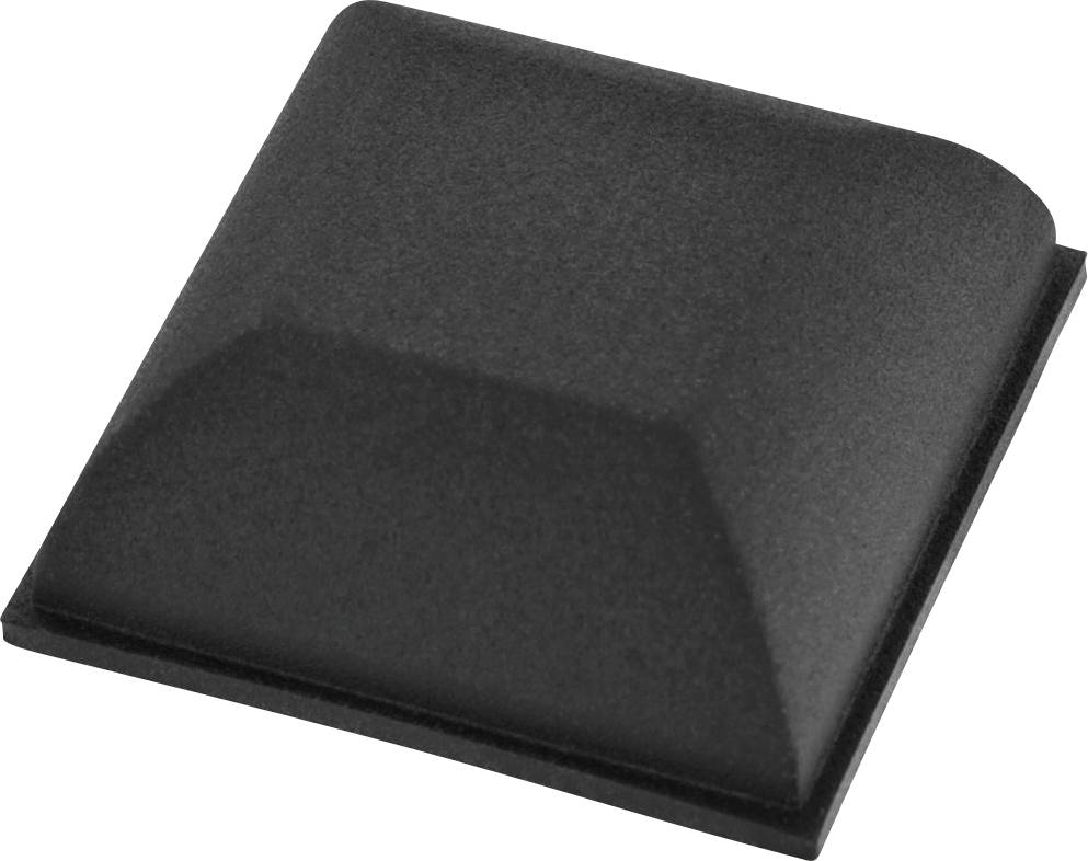 Monacor HF-30 Apparaatvoet Zwart 20 stuk(s) afbeelding