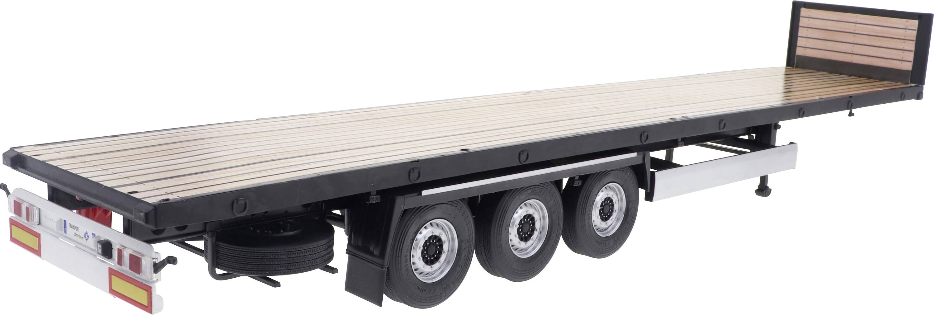 Solido Transport Anhänger schwarz 1:24 Automodello