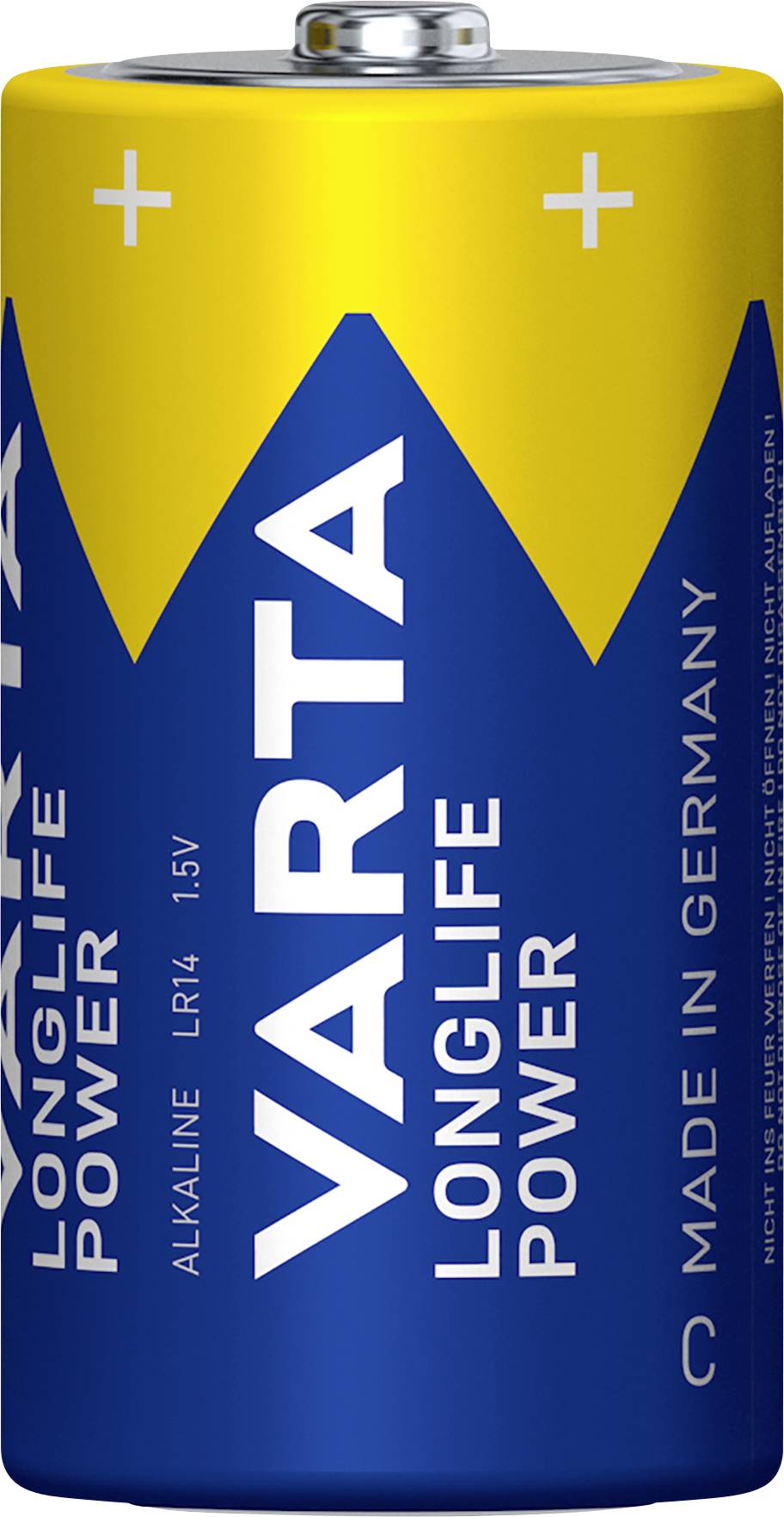 Varta VARTA Longlife Power C Stück Batteria 1/2 Torcia (C) Alcalina/manganese 1.5 V 20 pz.