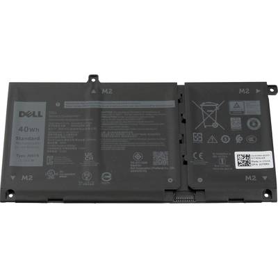 Batéria notebooku s potlačou 'Dell 40Wh Standard Rechargeable', modelové číslo 'JK6Y6'; rôzne certifikačné symboly vpravo.