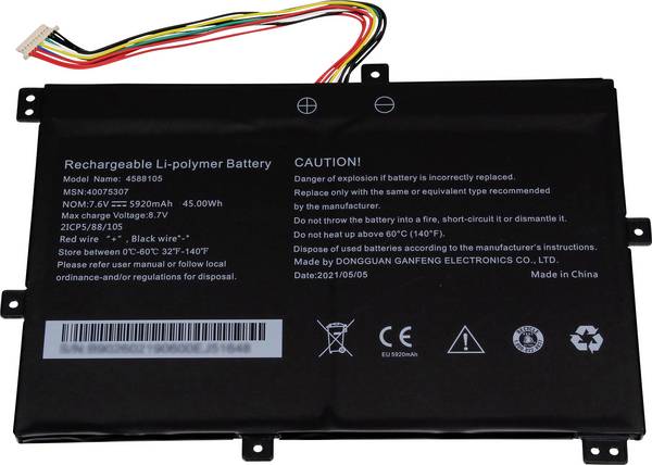 Medion akumulátor do notebooku 40069191 7.6 V 5920 mAh Medion