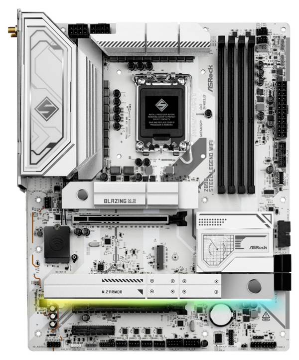 ASRock Z890 Steel Legend WiFi Základná doska Socket Intel® 1851 Tvarový faktor ATX Čipová sada základnej dosky Intel® Z890