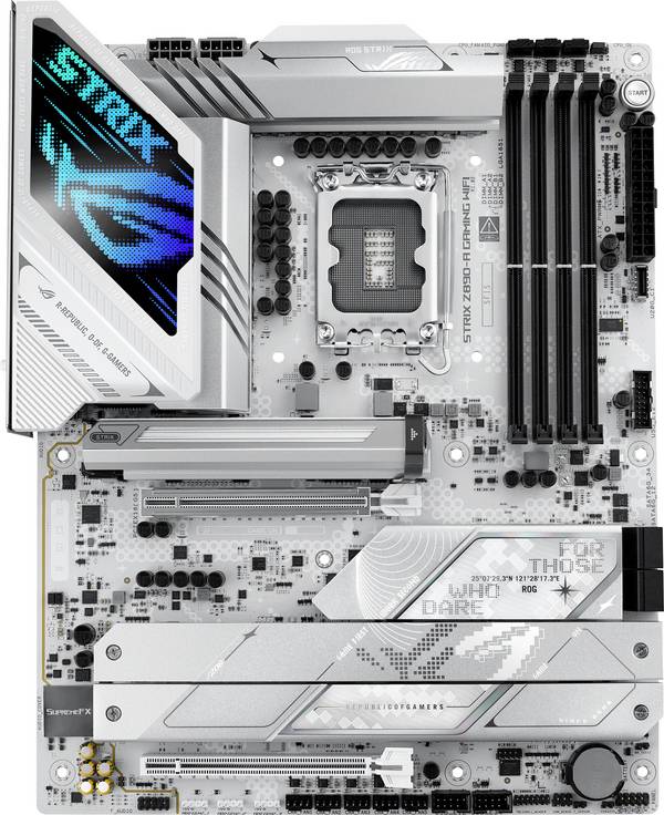 Asus ROG STRIX Z890-A GAMING WIFI Základná doska Socket Intel® 1851 Tvarový faktor ATX Čipová sada základnej dosky Intel® Z890