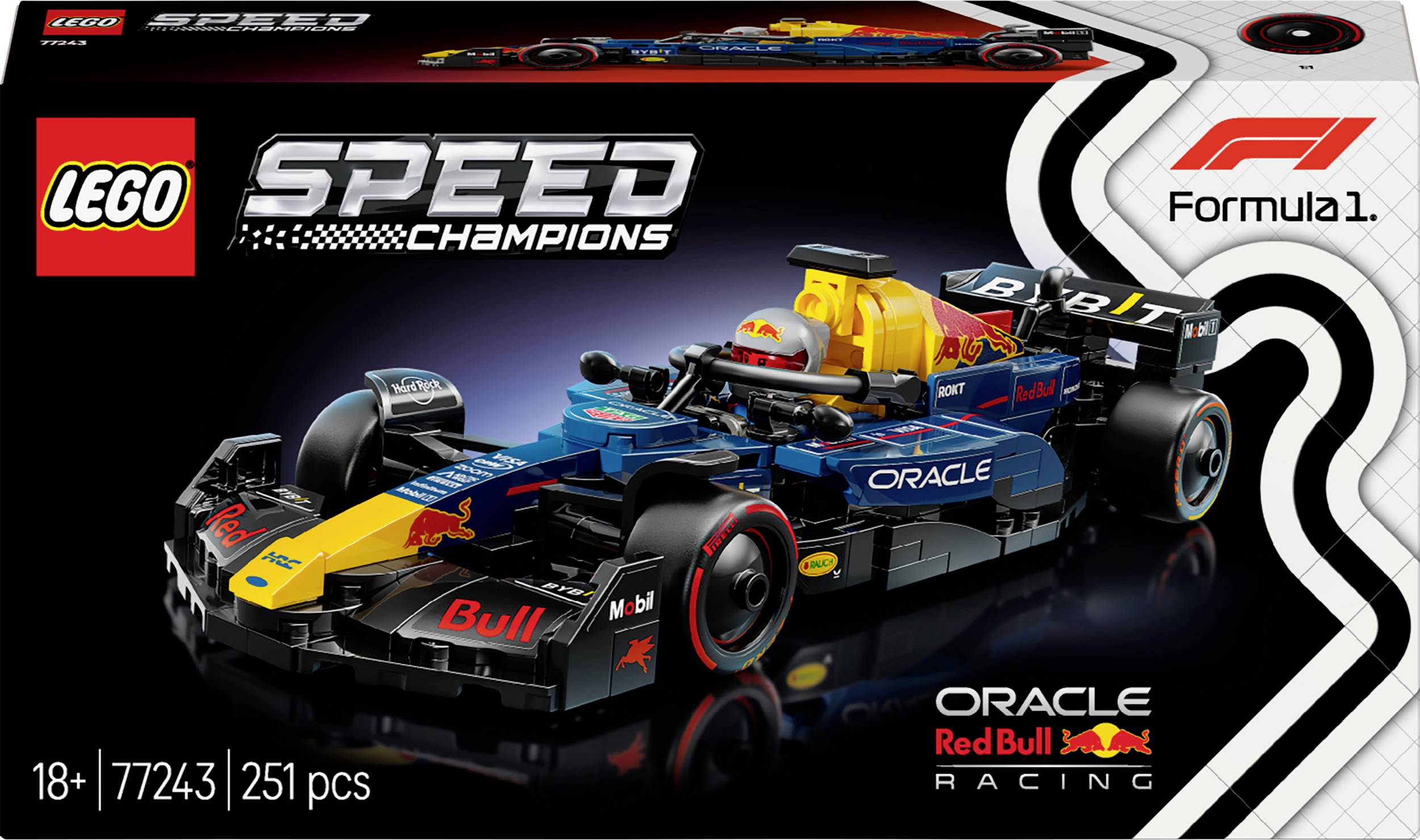 Lego Technic Oracle Red Bull Racing RB20 F1 Car, New 4