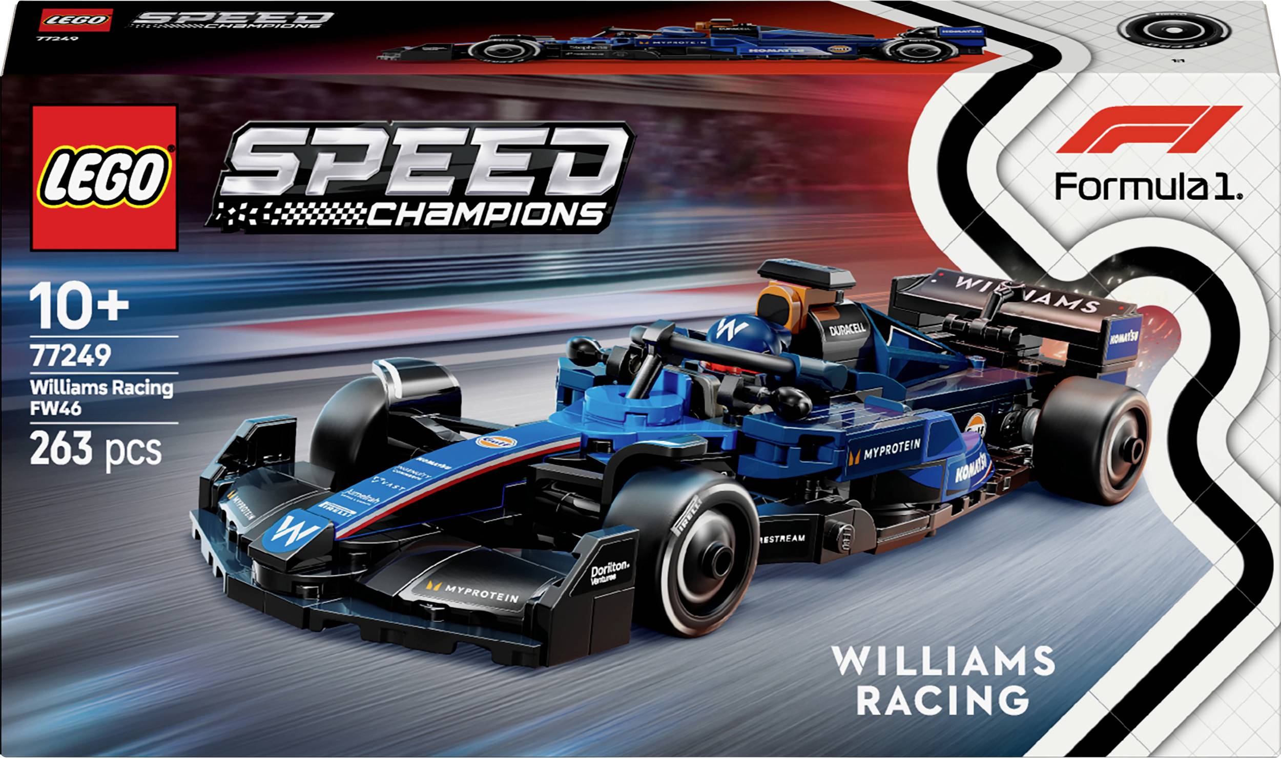 Lego Speed Champions Williams Racing FW46 F1®-racerbil 77249 3