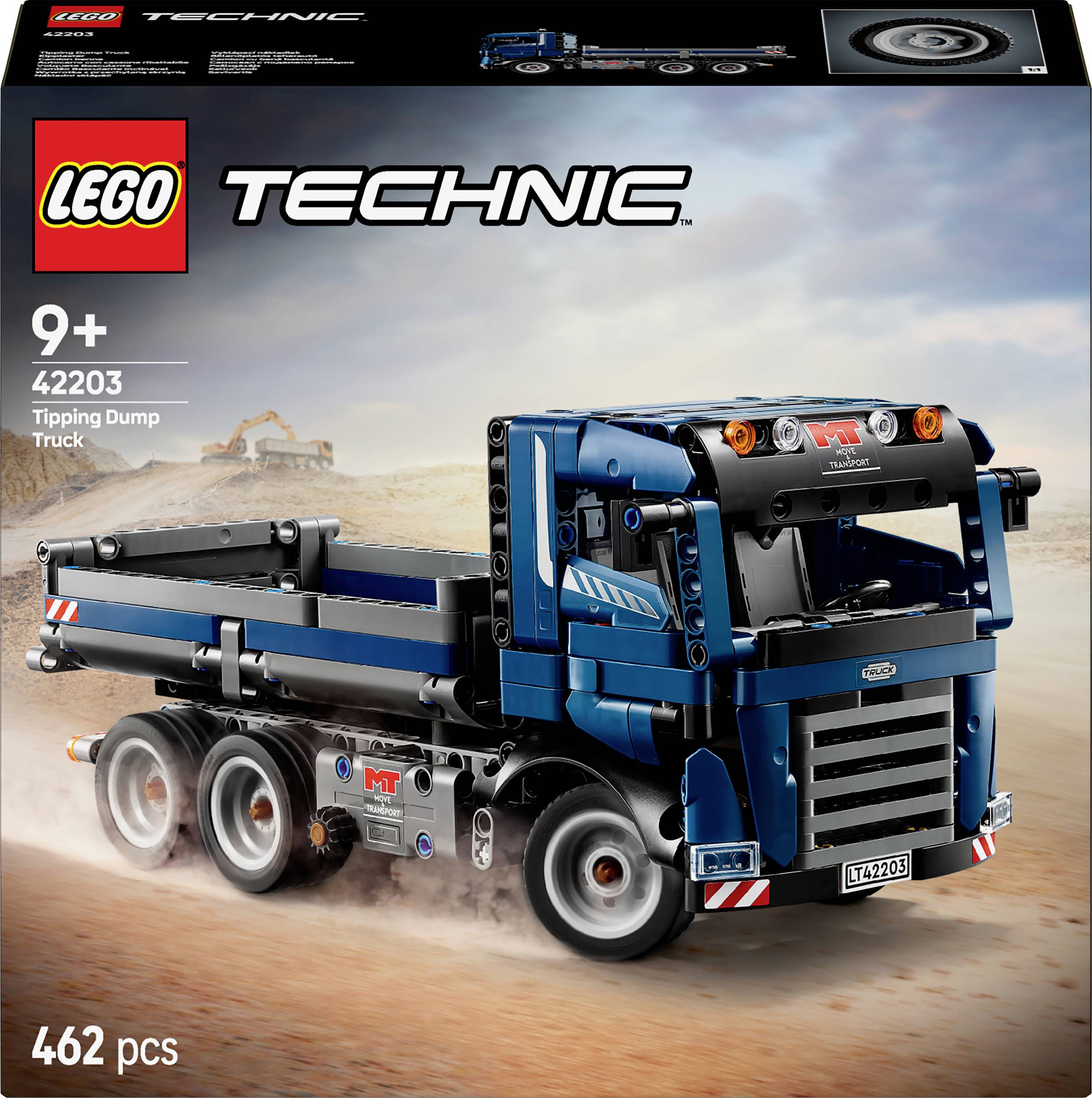 Lego Technic Lastebil med tipplan 42203 4