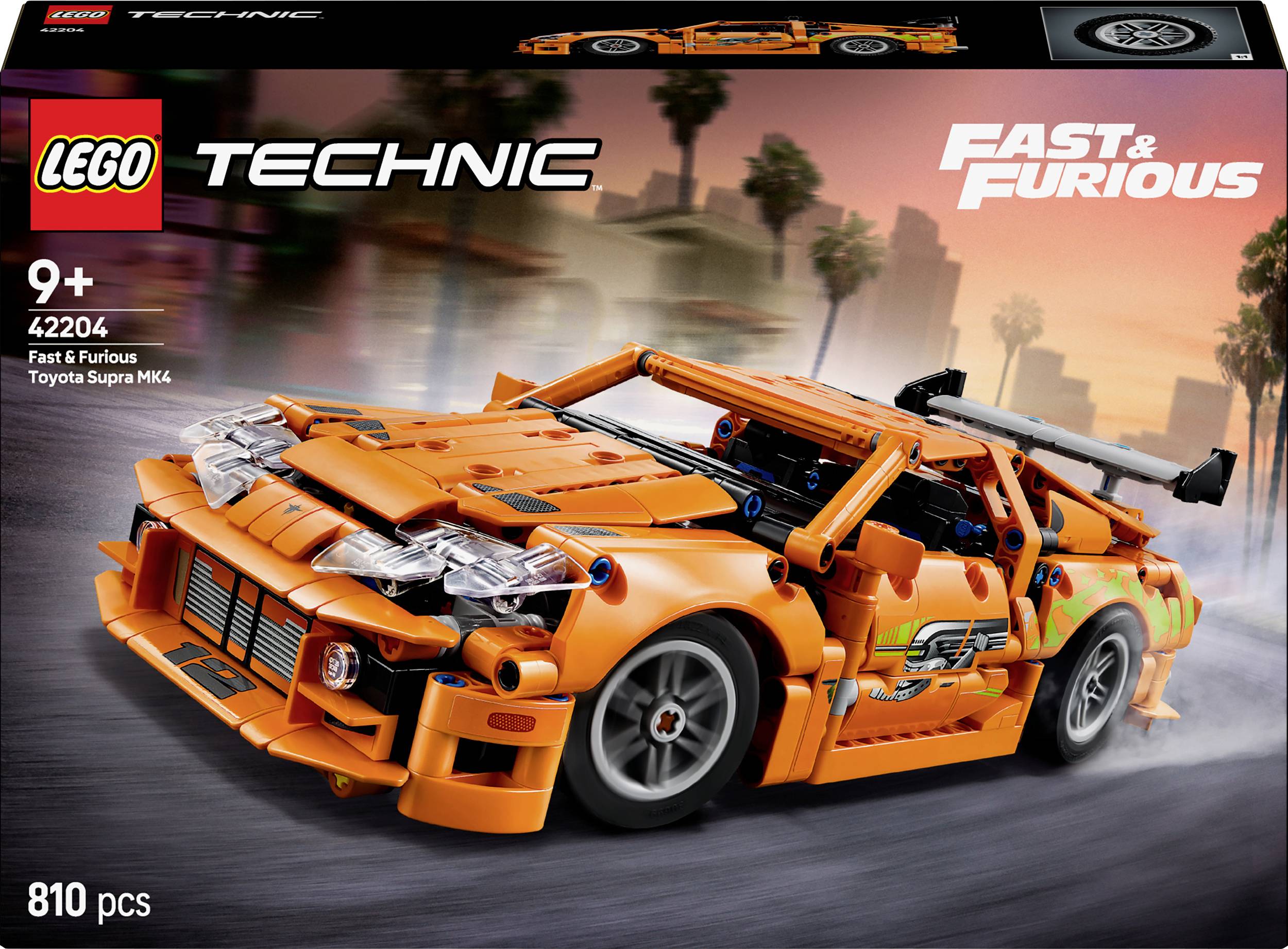 Lego Technic Fast and Furious Toyota Supra MK4 42204 7