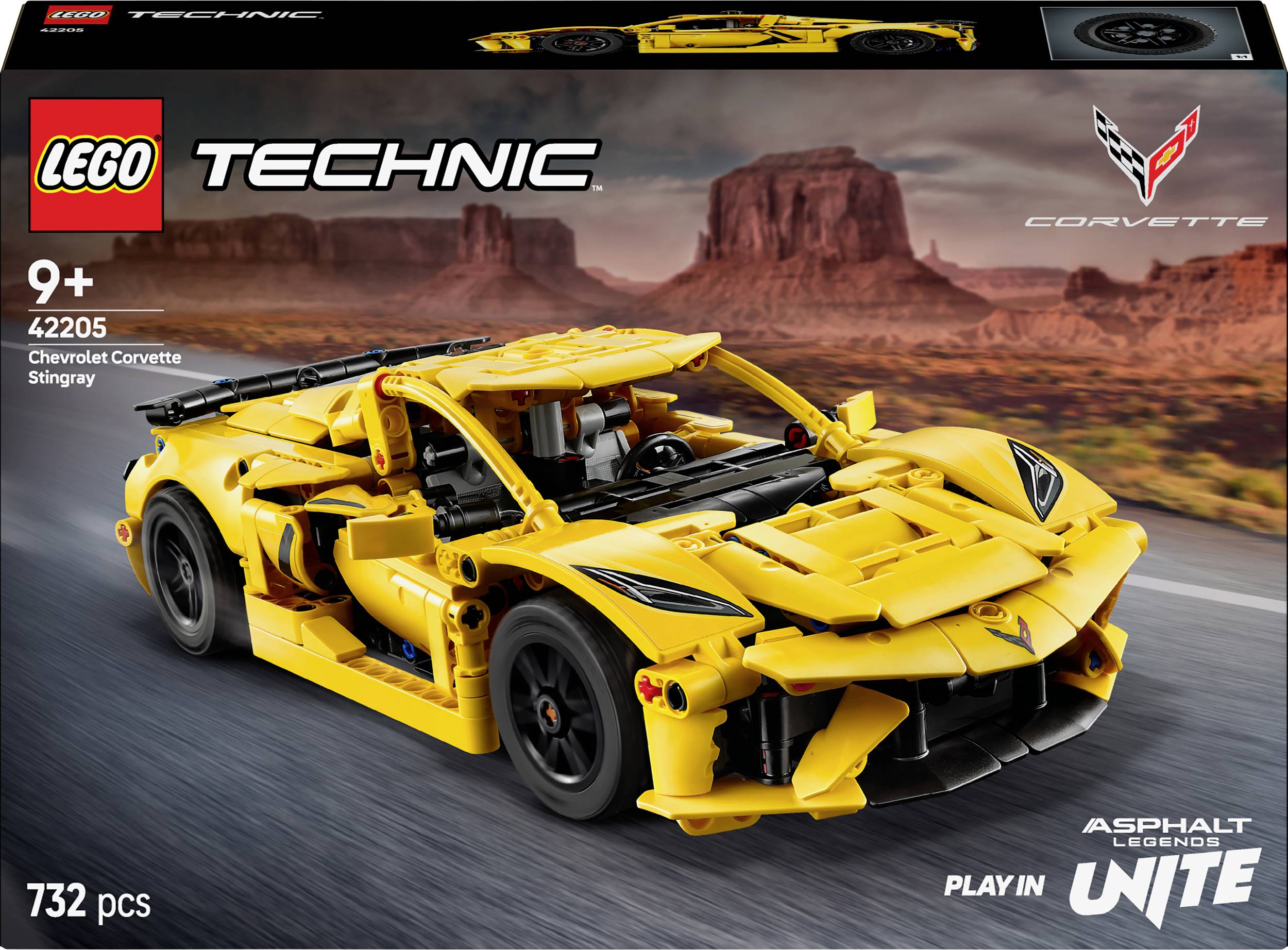 LEGO Technic 42205 Chevrolet Corvette Stingray 6