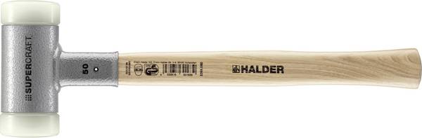 Halder SUPERCRAFT 3366.050 palička s ergonomickou rukoväťou, tvrdé, bez spätného rázu 990 g 365 mm