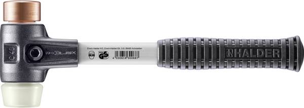 Halder SIMPLEX 3748.040 palička tvrdé, s ergonomickou rukoväťou 1150 g 325 mm