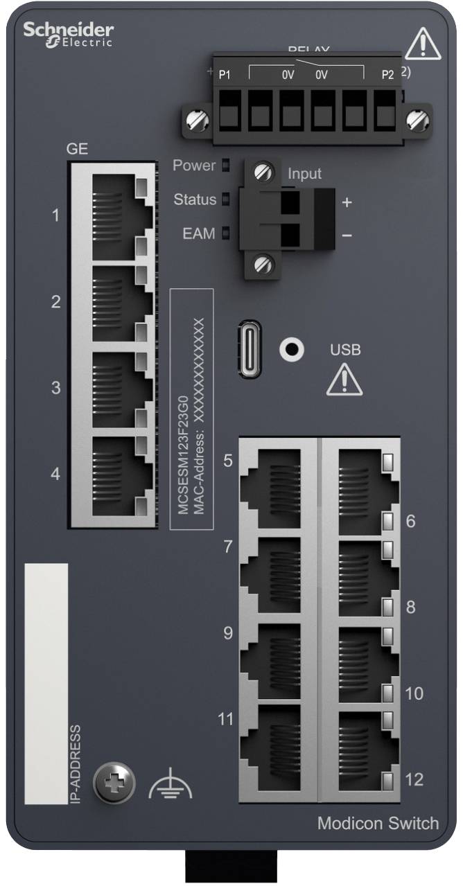 Schneider Electric sieťový switch-3
