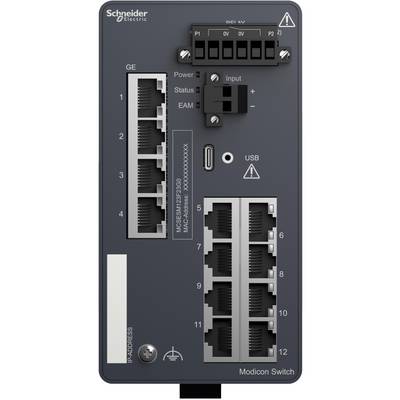 Schneider Electric sieťový switch-3