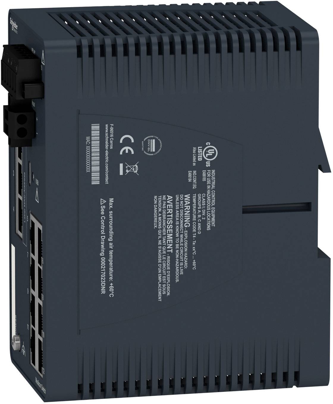 Schneider Electric sieťový switch-6
