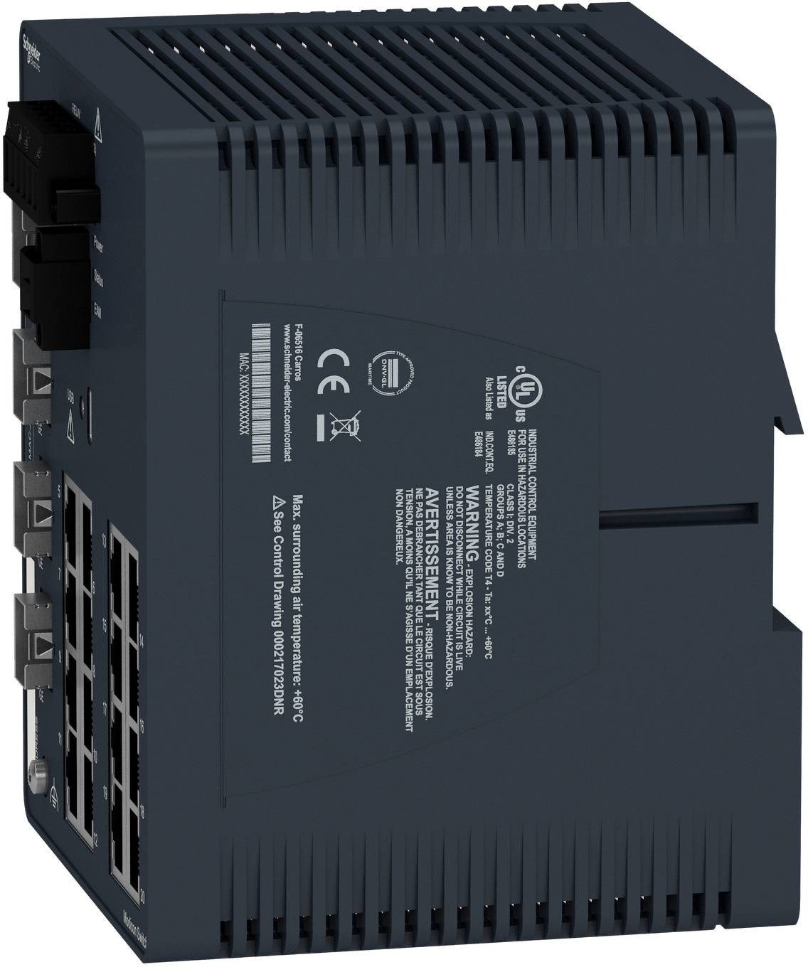 Schneider Electric sieťový switch-6