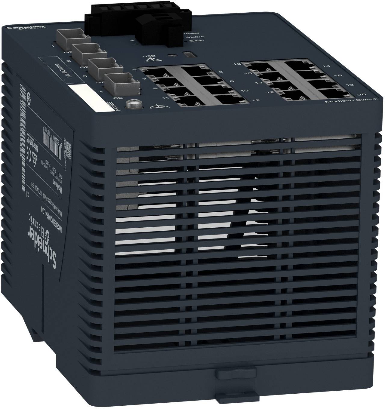 Schneider Electric sieťový switch-7