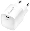 Intenso Power Adapter W30C² white USB nabíjačka do interiéru, max. prúd 3 A, 1 x 1x USB-C®, GaN , USB Power Delivery (USB-PD), 7803062