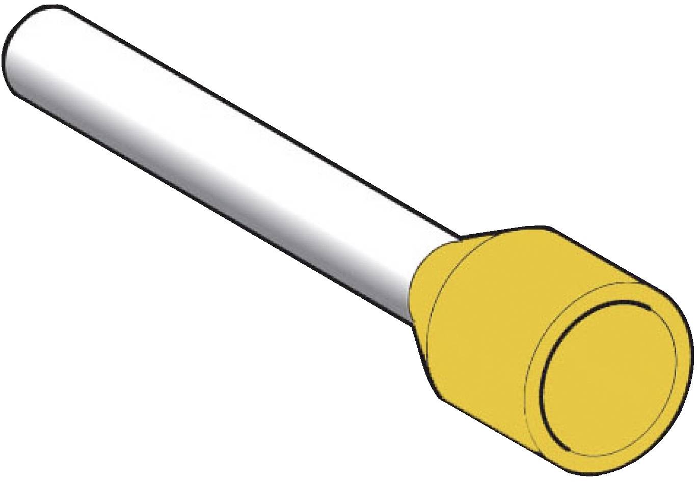 Schneider Electric DZ5CE063D Adereindhulzen 6.0 mm&sup2; Geel 100 stuk(s)