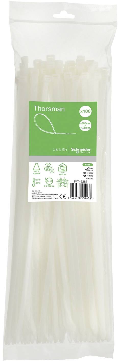 Schneider Electric IMT46424, sťahovacie pásky, 100 ks-4