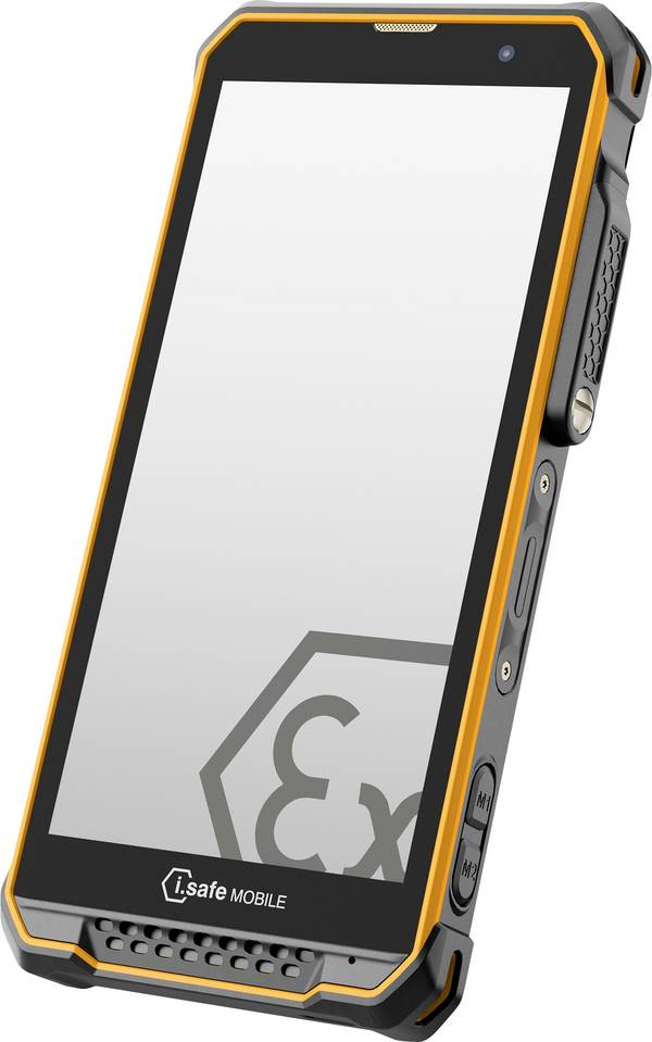 iSafe MOBILE IS880.2 Smartphone Set smartphone s ochranou proti výbuchu Ex zóna 2, 22, 14 cm, 5.5 palca, IP68, MIL-STD-810H, s NFC, senzor odtlačkov prstov, tlačidlo SOS, vodotesný, prachotesný, možno obsluhovať v rukaviciach