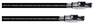 Cordial 15613 RJ45 sieťové káble, prepojovacie káble CAT 6A SF/UTP 10.00 m čierna krytie PUR 1 ks