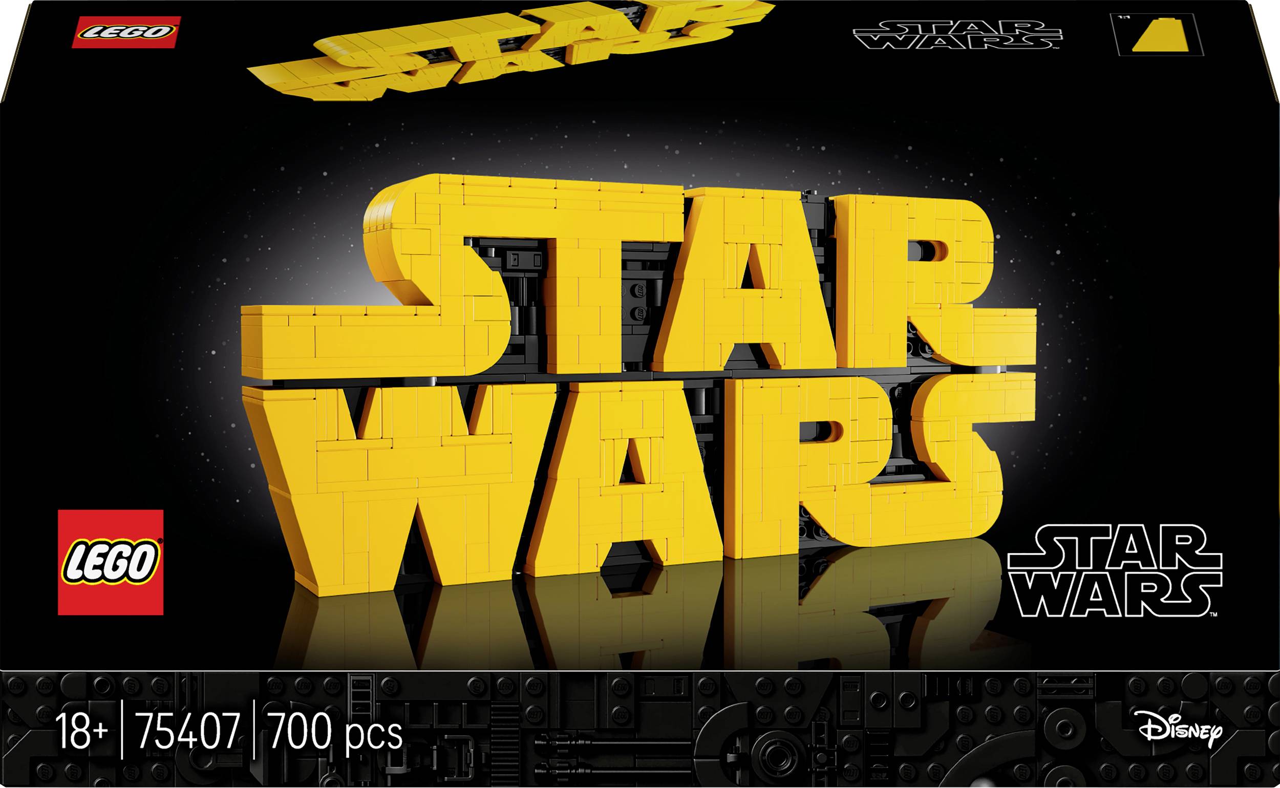 Lego Star Wars Klossebygd Star Wars logo 75408 3