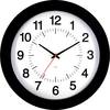 EUROTIME 80514-05 Quartz nástenné hodiny 30.5 cm x 30.5 cm čierna