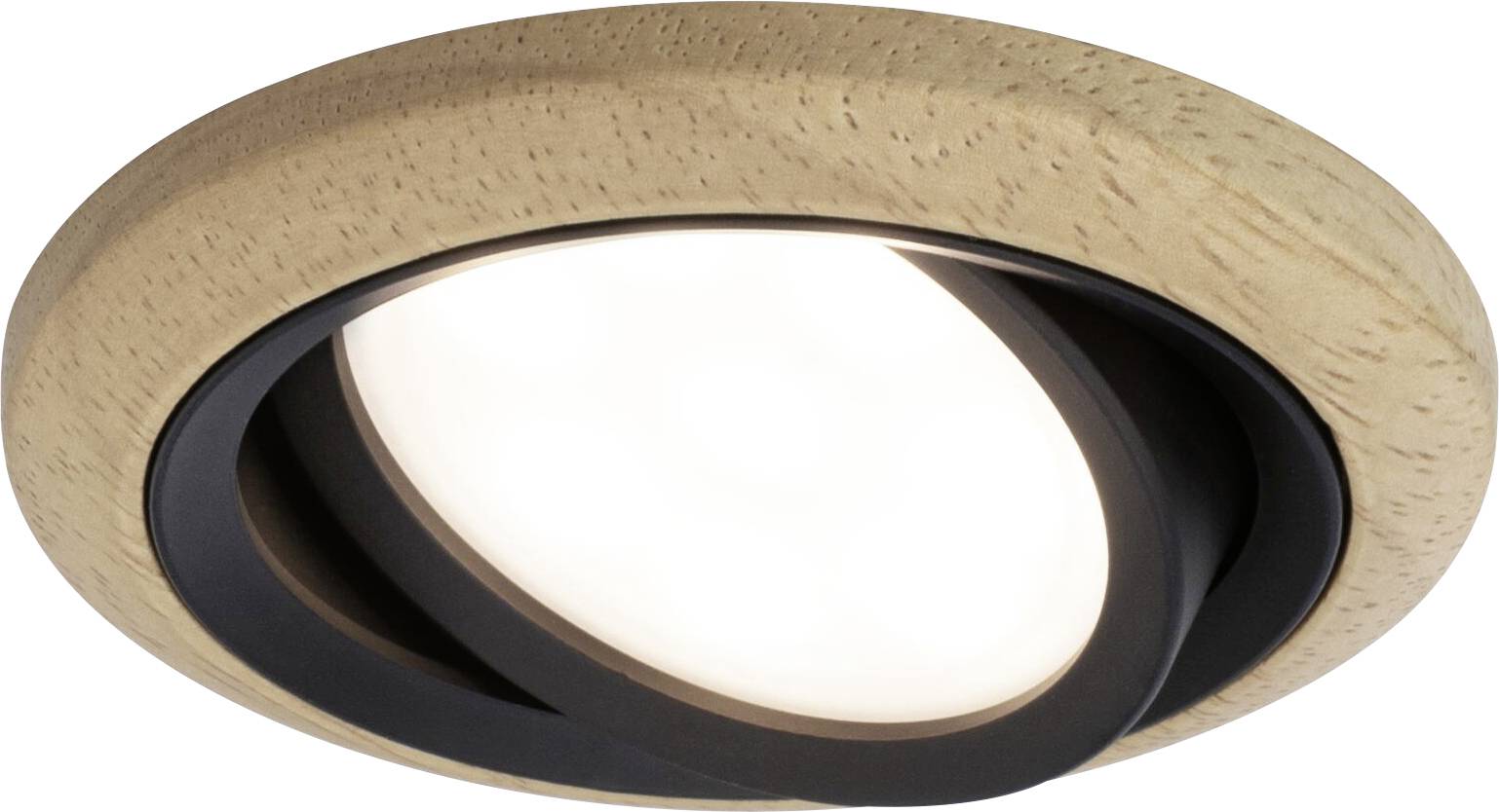 Paulmann 92238 Lanati Led-inbouwlamp Led 6 W Zwart (mat)