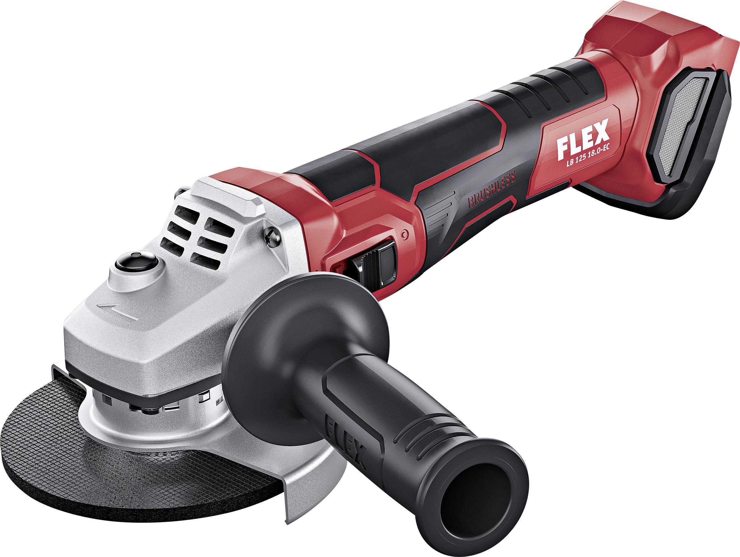 Flex LB 125 18.0-EC C 499307 Vinkelslip batteridriven 125 mm exkl. batteri/laddare 2.5 Ah, 5 Ah, 8 Ah