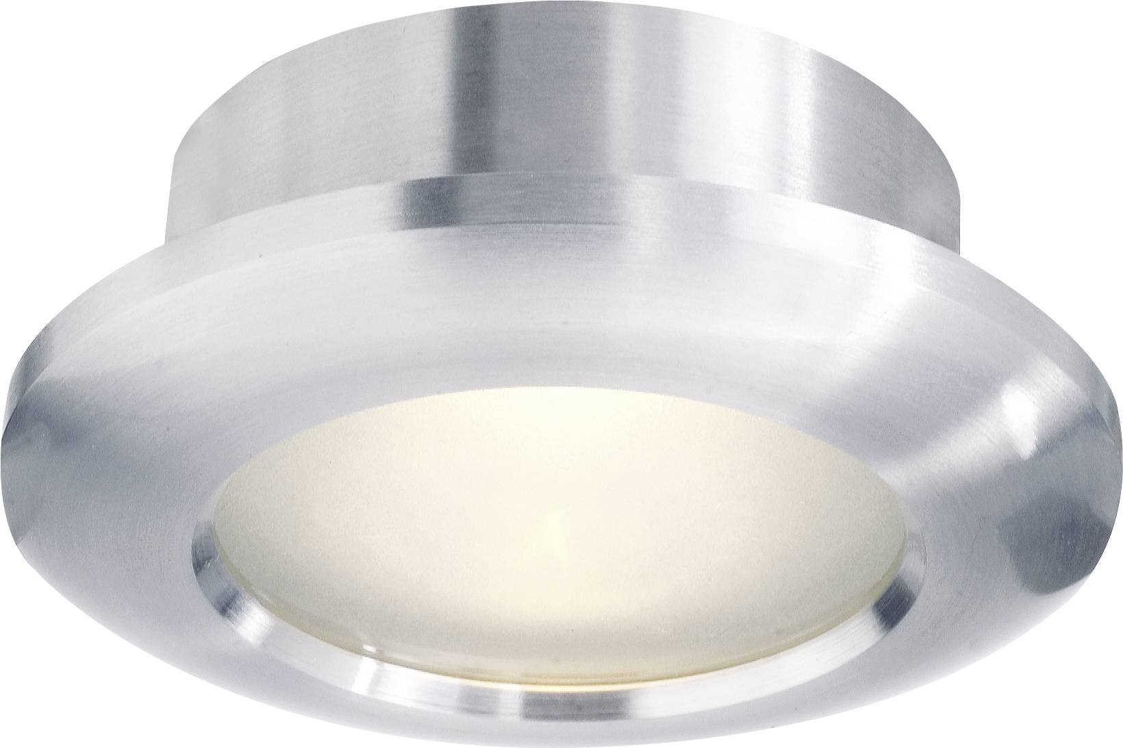 Deko Light 110102 Rund, 1x max. 50 W GU10, Silber Lampada da incasso GU10 Argento