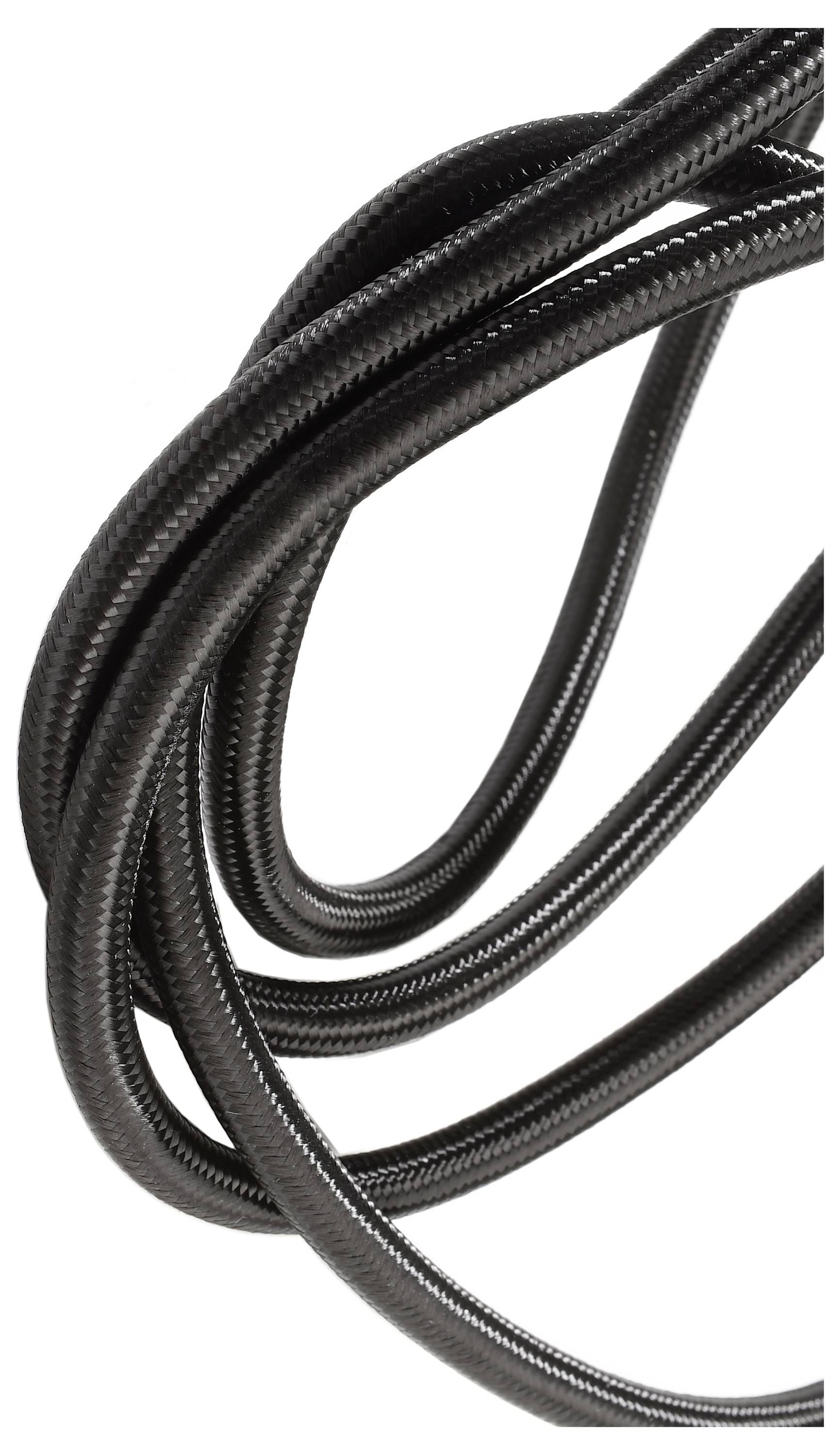 Čierny valcovitý LED reflektor z kovu, pohľad z uhla, na bielom pozadí.