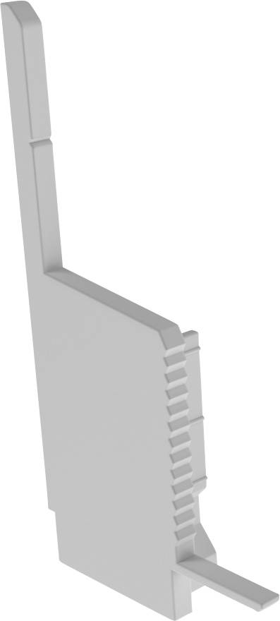 Deko Light 979210 Endkappe H-EL-03-10 Set 2 Stk, Weiß Tappo per profilo Plastica (L x L) 50 mm x 27.6 mm 1 pz.