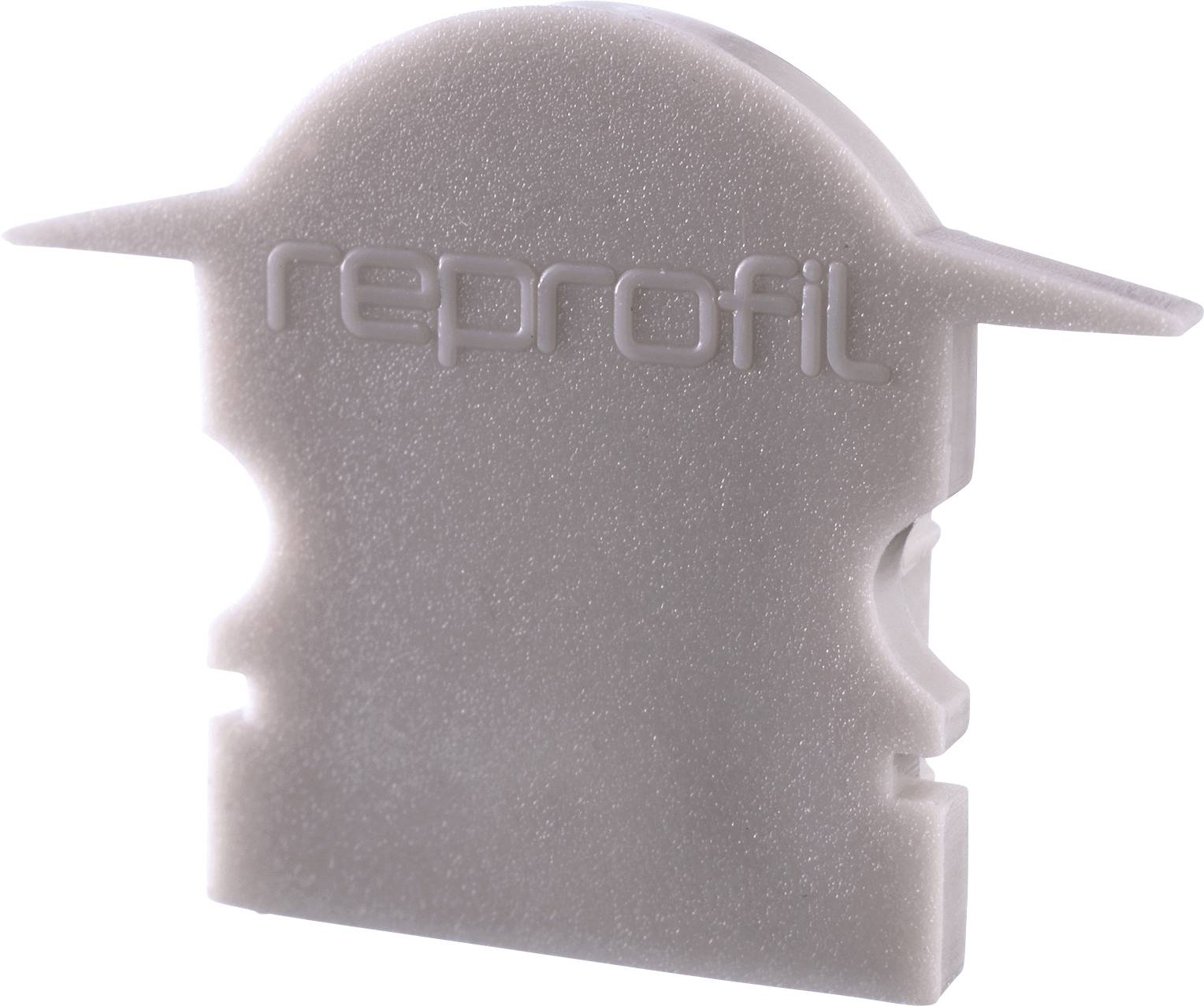 Deko Light 980061 Endkappe L-ET-02-10 Set 2 Stk, Grau Tappo per profilo Plastica (L x L x A) 25 x 6 x 19 mm 1 pz.