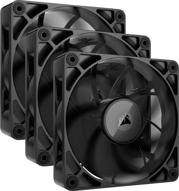 Corsair CO-9051042-WW PC vetrák s krytom čierna (š x v x h) 120 x 120 x 30 mm vrátane ovládača ventilátora