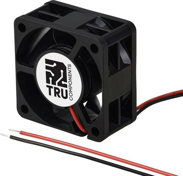 TRU COMPONENTS TC-MX4020-12V0.03A axiálny ventilátor, 12 V/DC, 6.6 m³/h, (d x š x v) 40 x 40 x 20 mm, TC-13401688