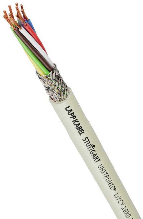 LAPP 0034612/50 dátový kábel UNITRONIC® LiYCY sivá 50 m