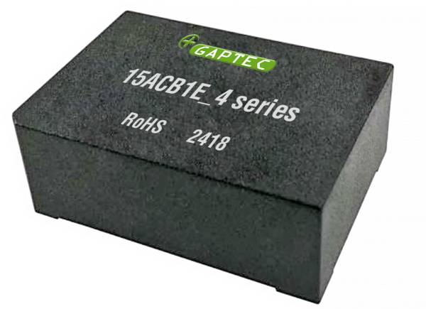 Gaptec 15ACB1E_4 menič AC/DC 15 V/DC 1000 mA 15 W