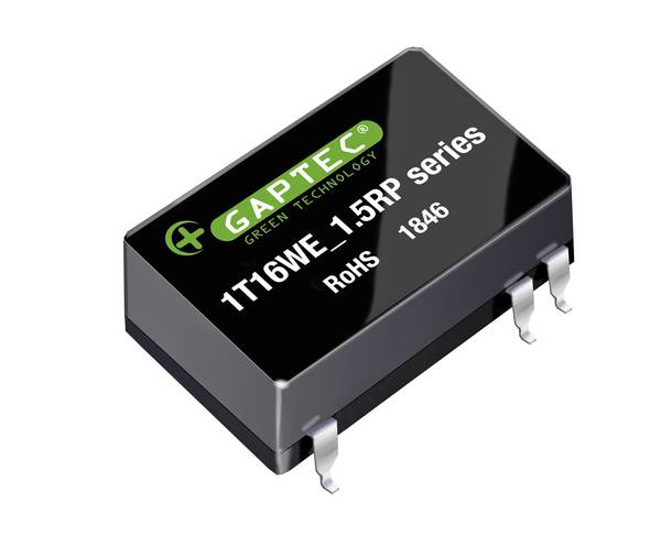 Gaptec 1T16WE_1203S1.5RP DC / DC menič napätia   303 mA 1 W