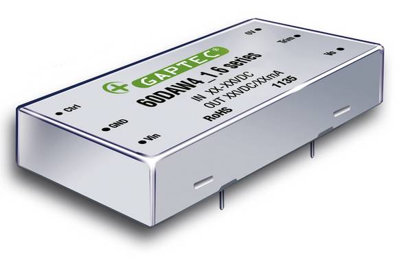 Gaptec 60DAW4_2415D1.6 DC / DC menič napätia   2 A 60 W