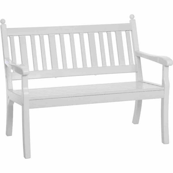 Blome Hohenzollern 62001 záhradné lavička plast biela