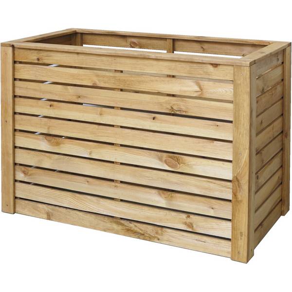 Siena Garden 96504 Vyvýšená posteľ Bodo natural 120 x 60 x 80 cm 1 ks