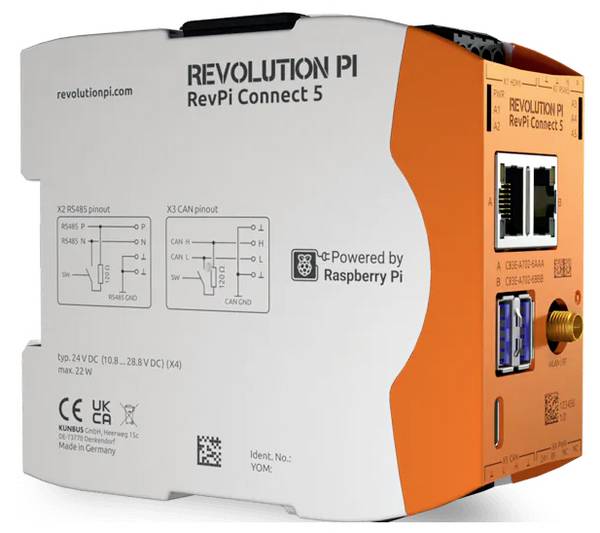 Revolution Pi by Kunbus RevPi Connect 5 100418 PLC rozširujúci modul 24 V/DC
