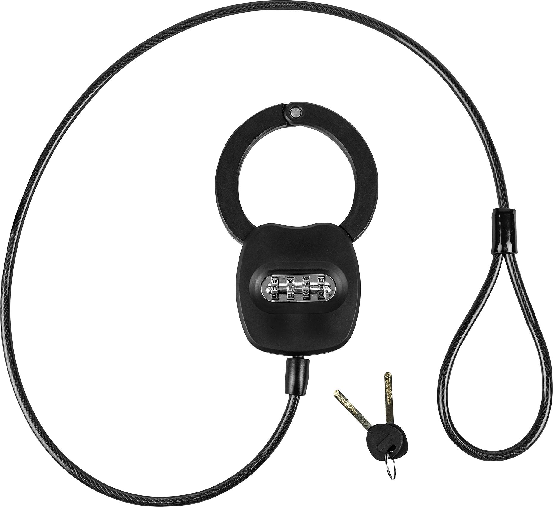 Eufab 16321 Lucchetto a cavo Lucchetto a codice