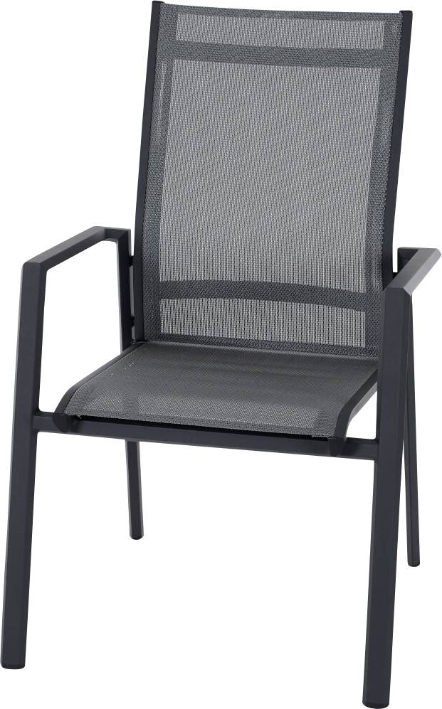 Siena Garden Tauro S83265 Sedia da giardino Alluminio Antracite (opaco), Grigio