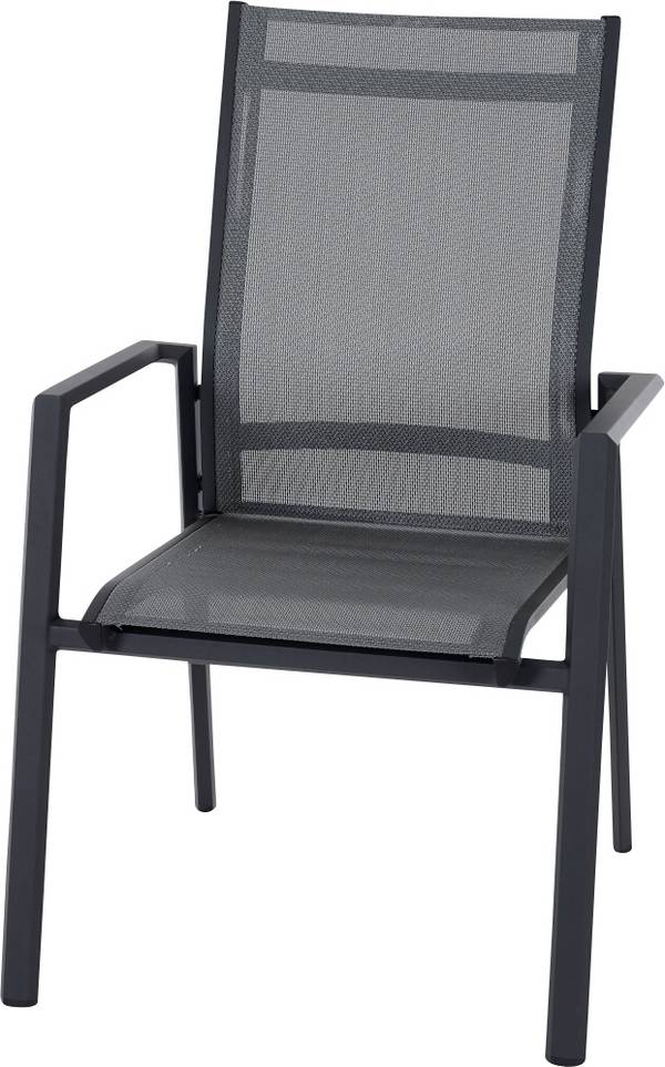 Siena Garden Tauro S83265 záhradné stoličky hliník antracit (matný), sivá