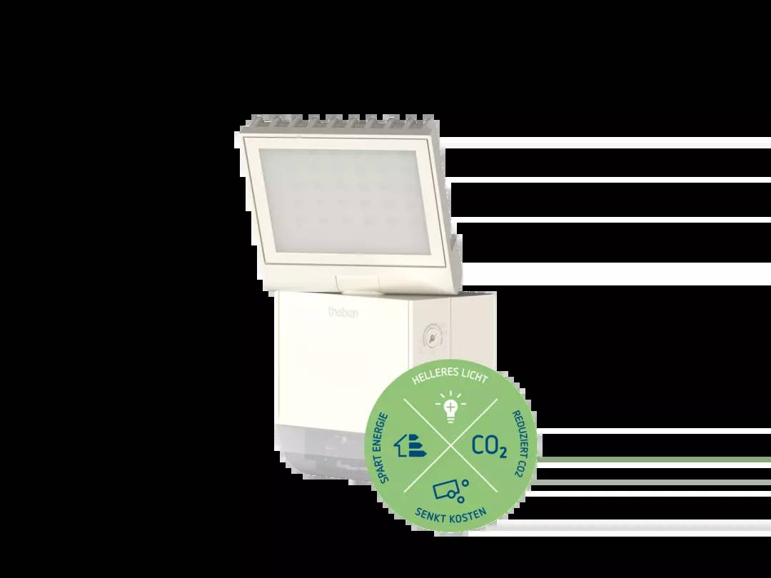 Theben 1020800 Rilevatore di movimento Bianco