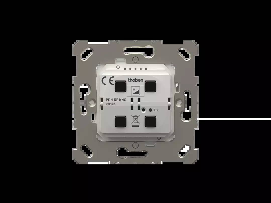 Theben 4941675 Draadloze jaloezie-actor PD 1 RF KNX