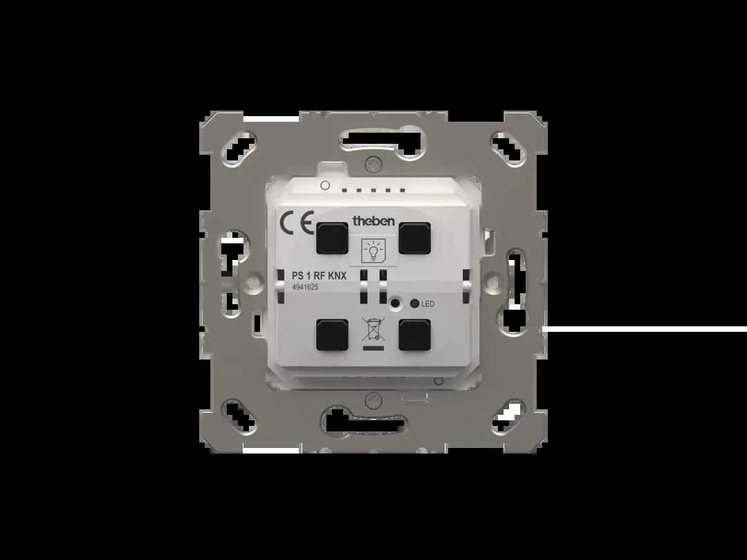 Theben 4941625 Draadloze knop PS 1 RF KNX