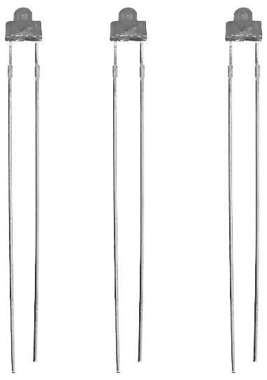 Lite-On LTL-N709Y Bedrade LED Geel Koepelvormig 1.8 mm 12.6 mcd 38 ° 20 mA 2.1 V Bulk afbeelding